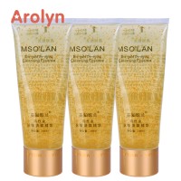 experienced manufacturer 24k gold melawhite skin whitening moisturizing facial cleanser skin care mens face wash