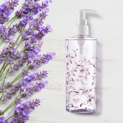 Toner silky silky fresh feeling lavender firming skin water oil balance reinforce skin barrier petal water